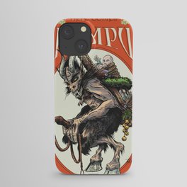 "Here Comes Krampus" iPhone Case