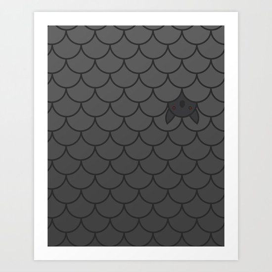 The Last Bat Art Print