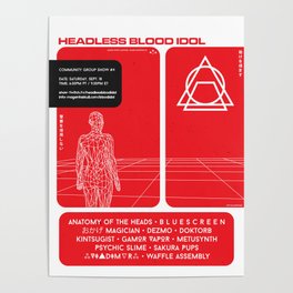 Headless Blood Idol #4 Poster