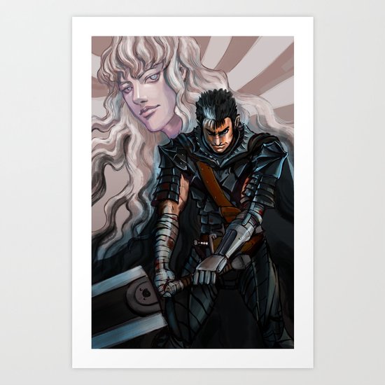 Dark and Light Art Print