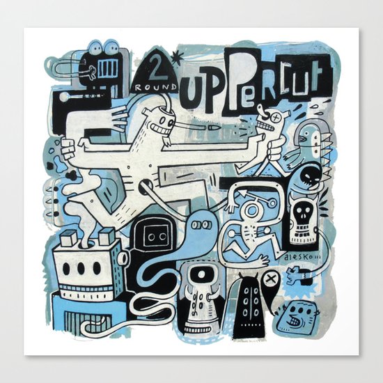 Uppercut Canvas Print
