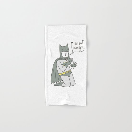 Dark Night Karaoke Hand & Bath Towel