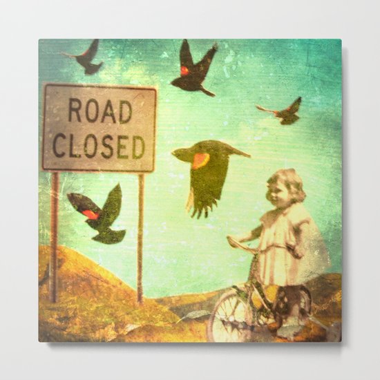 Follow Metal Print