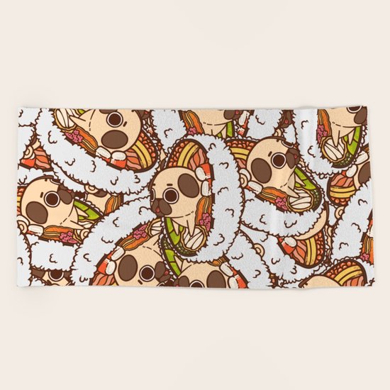Puglie Pootomaki Beach Towel