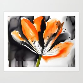 fantasy flower -16- Art Print