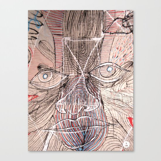 Face Canvas Print