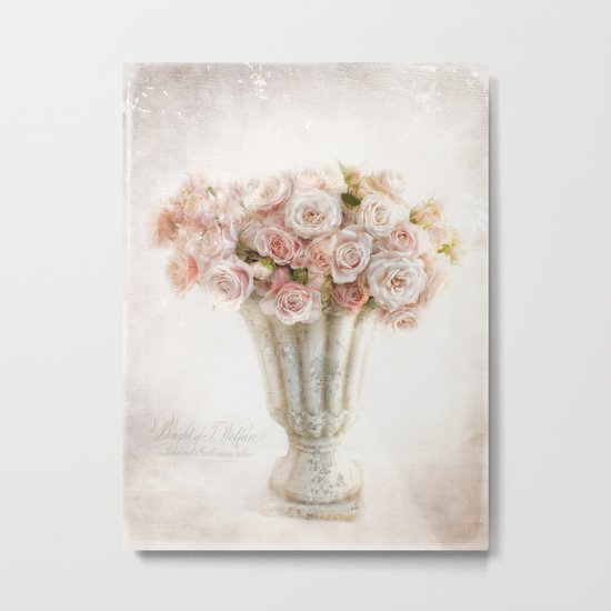 vintage roses Metal Print
