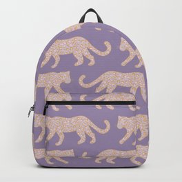 Kitty Parade - Pink on Lavender Backpack