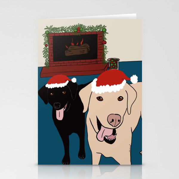 Labs Love Christmas! Stationery Cards