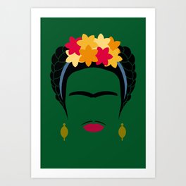 Frida Minimalista Art Print