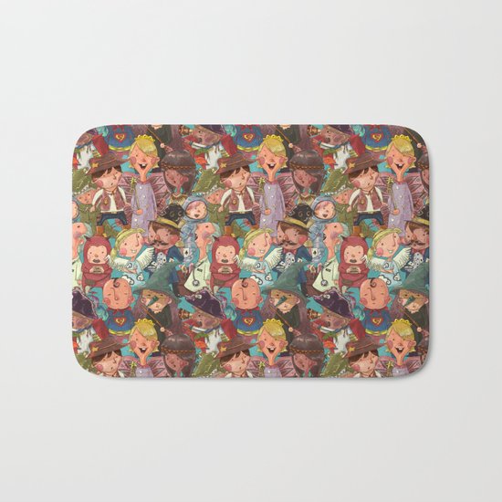 Children in Costume Bath Mat