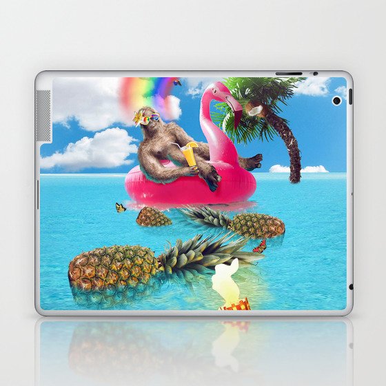 Bigfoot Yeti Flamingo Pineapple Laptop & iPad Skin