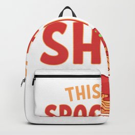 This Is My Spaghetti print graphic Backpack
