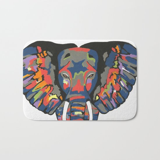 Flashy Elephant Bath Mat