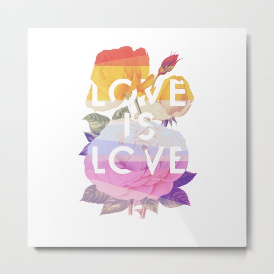 Love is Love Metal Print