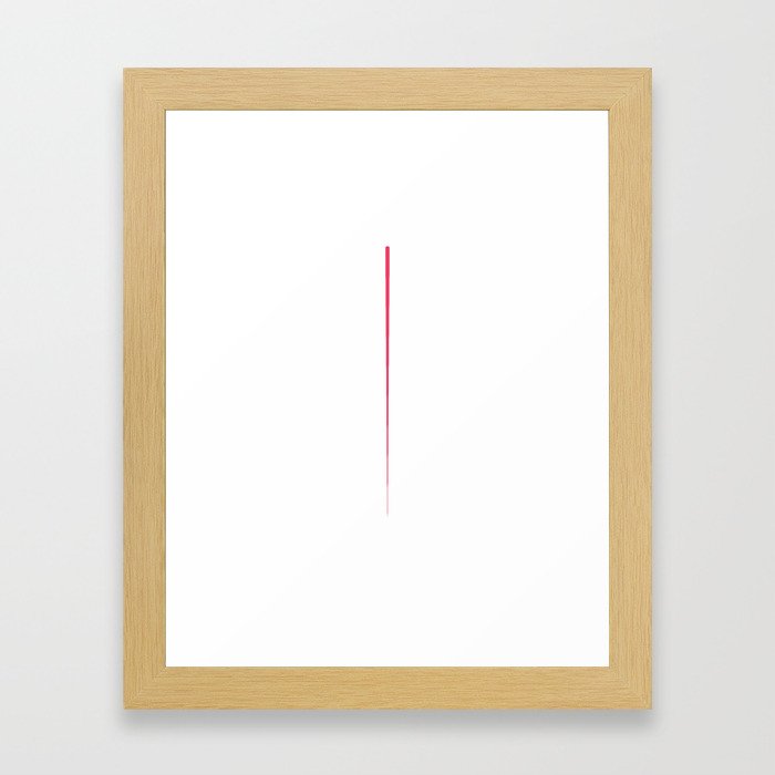 Needle Framed Art Print