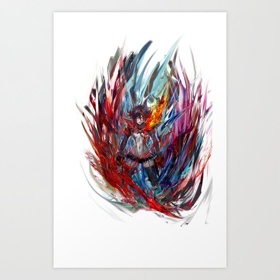 Ryuko Matoi Art Print