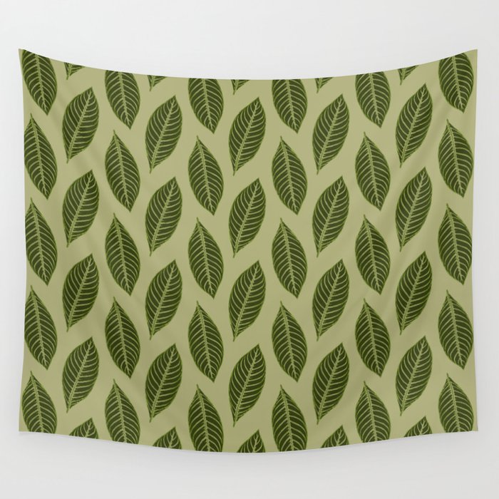 ever green foliage Wall Tapestry