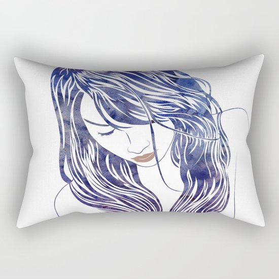 Tresses Rectangular Pillow