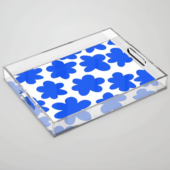 Wild Blue Acrylic Tray