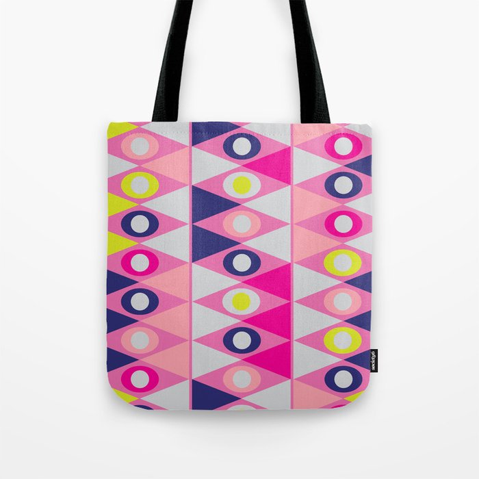 Triangles and Circles Tote Bag