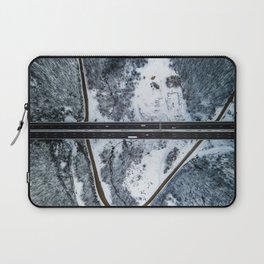 Highway from above Laptop Sleeve