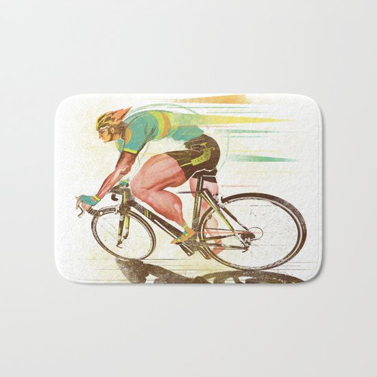The Sprinter, Cycling Edition Bath Mat