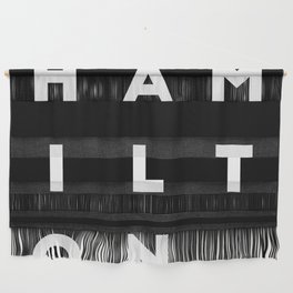 Hamilton | Square and letters | Canada Wall Hanging