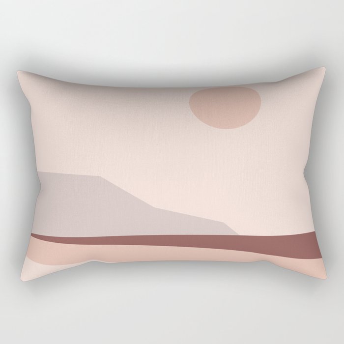 Abstract Landscape 02 Rectangular Pillow