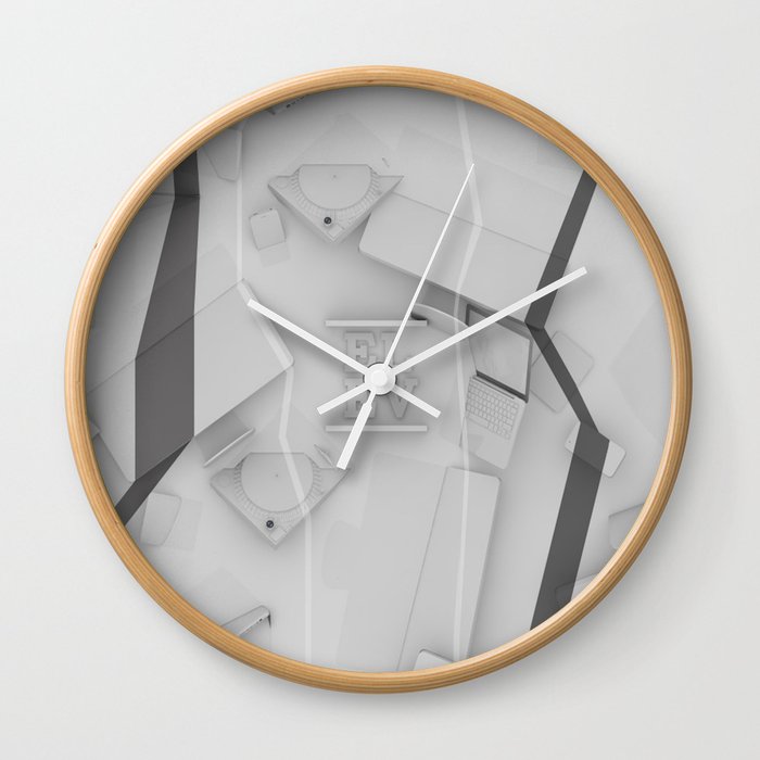 Fragment Wall Clock
