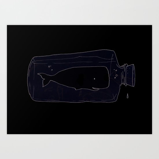 Whale Art Print