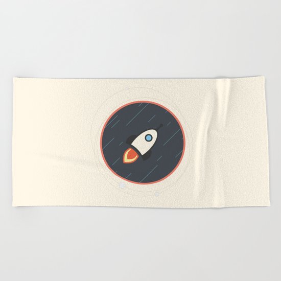 Rocket Beach Towel