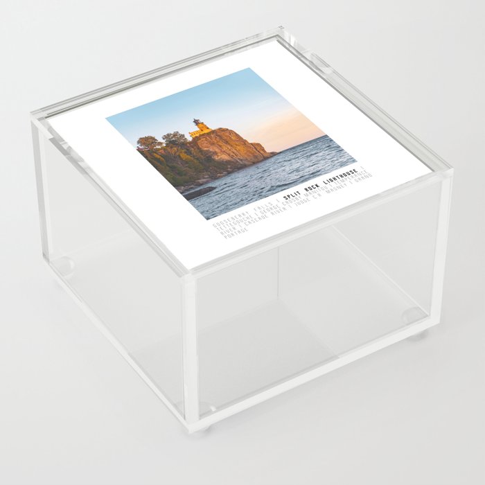 Split Rock Lighthouse Acrylic Box