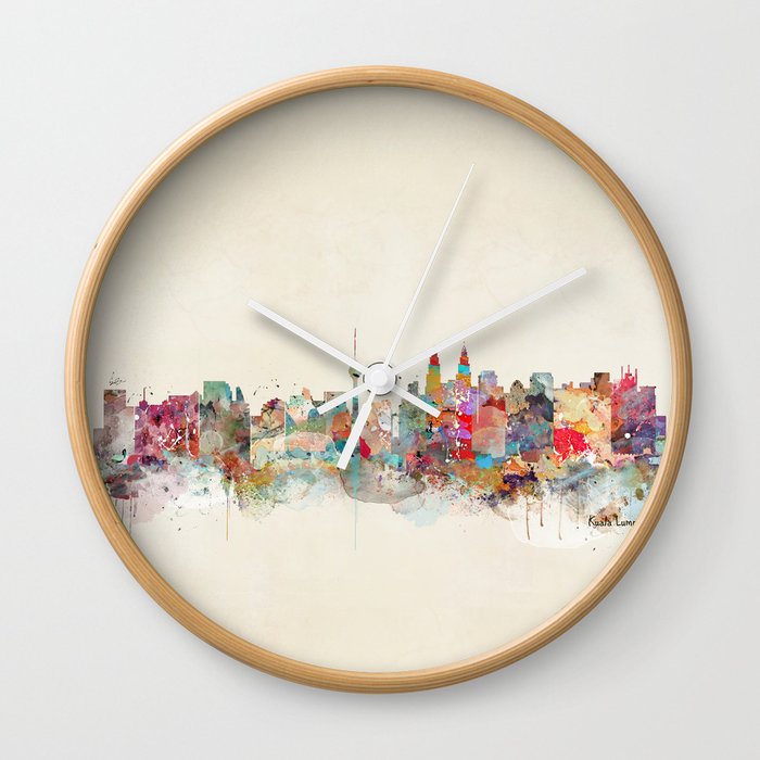 Kuala Lumpur Malaysia Wall Clock By Bribuckley Society6