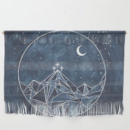 Night Court moon and stars Wall Hanging