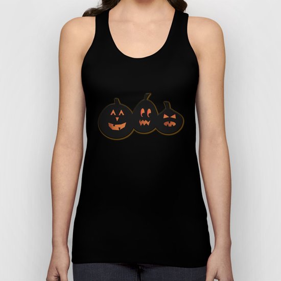 Halloween Pumpkins Unisex Tank Top