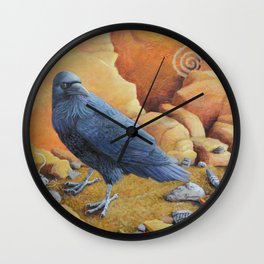 Raven Collector Wall Clock