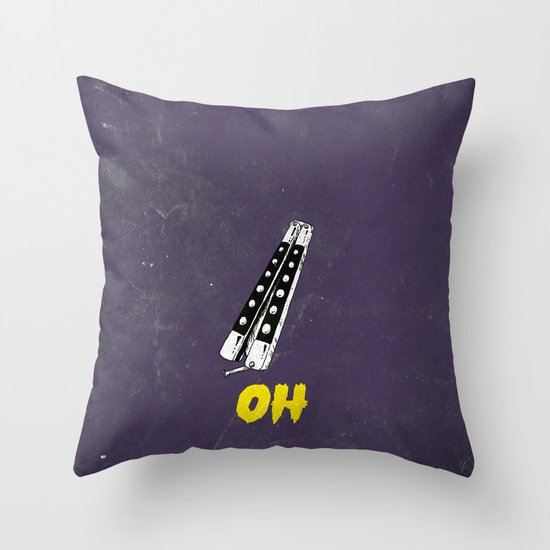 OH NO YOU DIDN'T 1 of 4 Throw Pillow