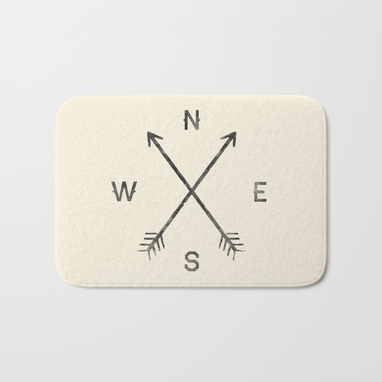 Compass (Natural) Bath Mat