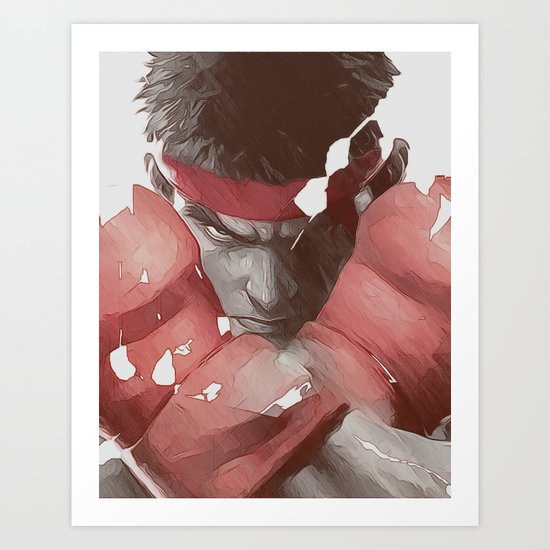 Street Fighter Art Print