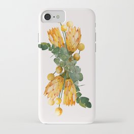 Protea and Billy Flowers iPhone Case