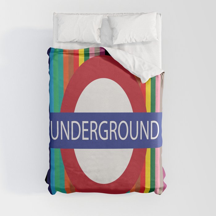 London Underground Duvet Cover