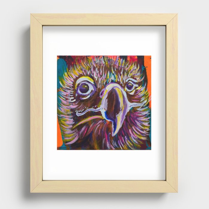 Magnanimous Buitre Recessed Framed Print