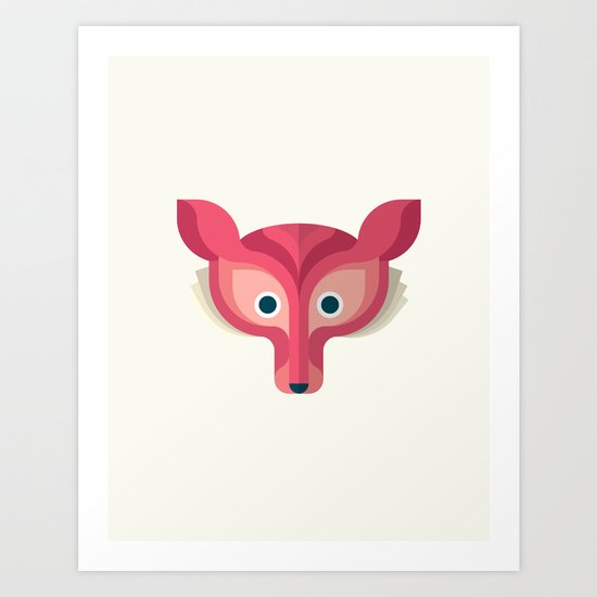 The Fox Art Print