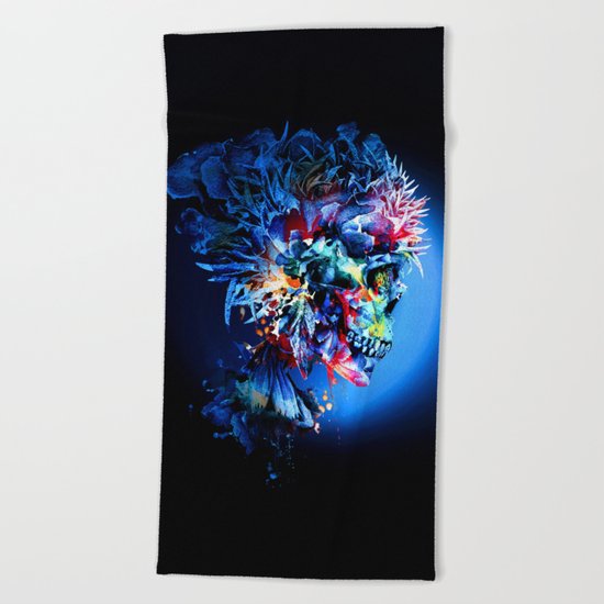 Skull Beach Towel