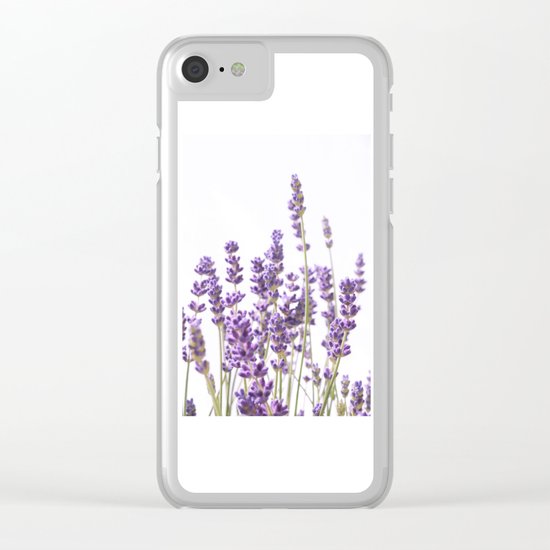 Purple Lavender #1 #decor #art #society6 Clear iPhone Case