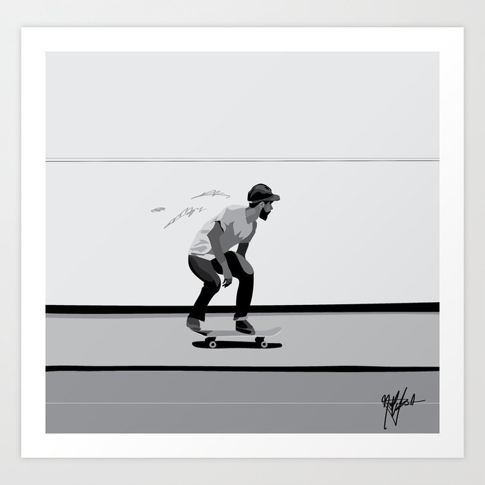 skate Art Print