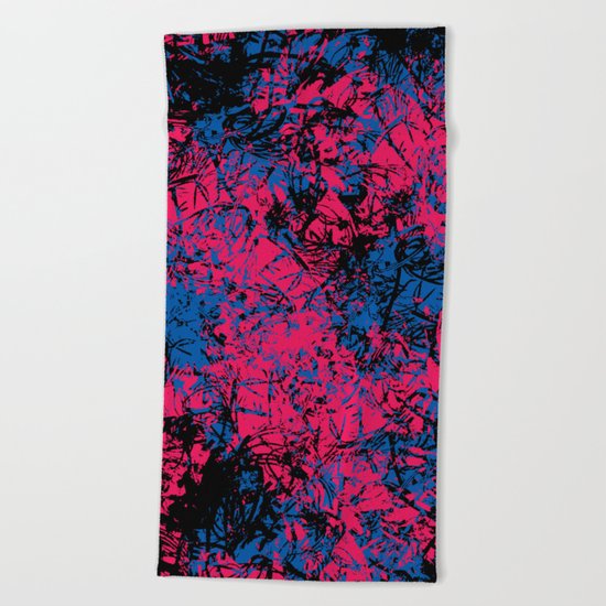 Abstract 8 Beach Towel