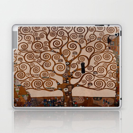 Gustav Klimt The Tree Of Life,No.3, Laptop & iPad Skin