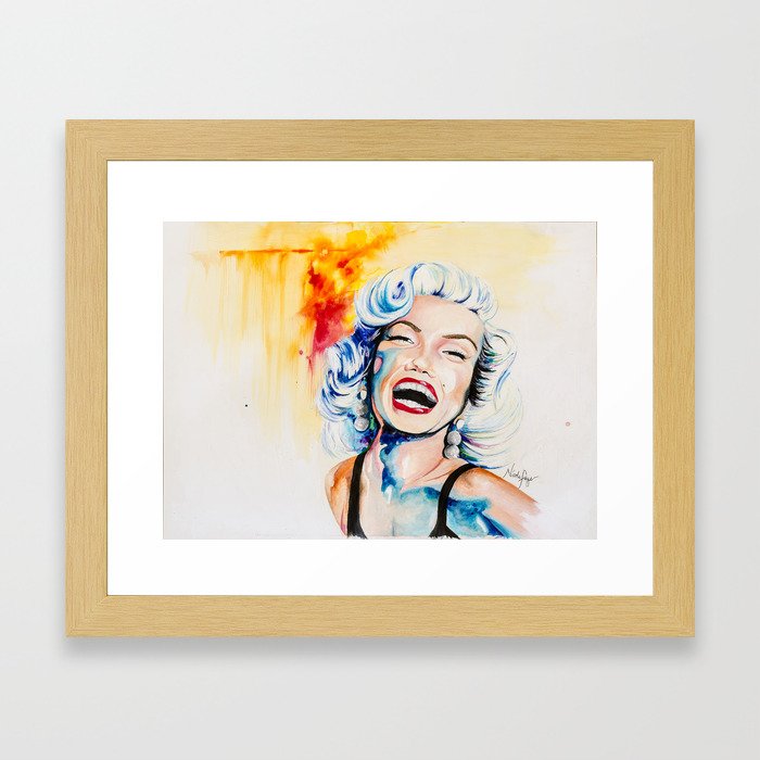 Marilynn  Framed Art Print